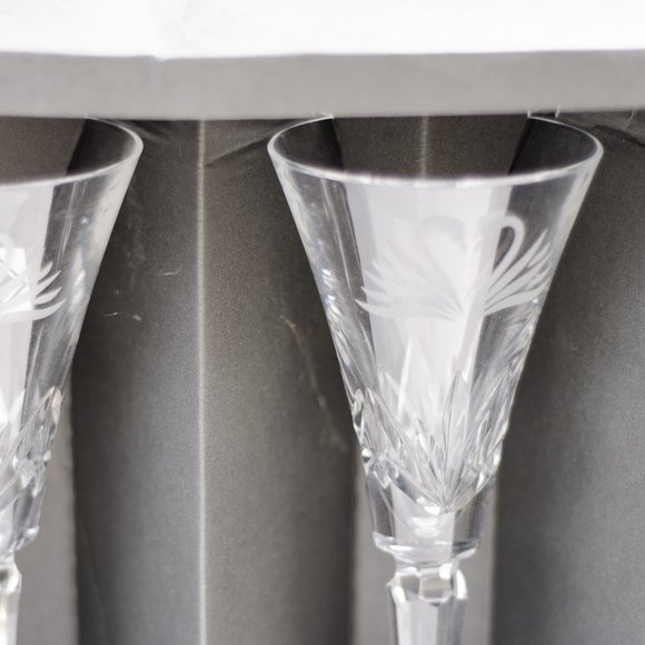 Waterford Crystal Bridal Chalices - Picture 4 of 5